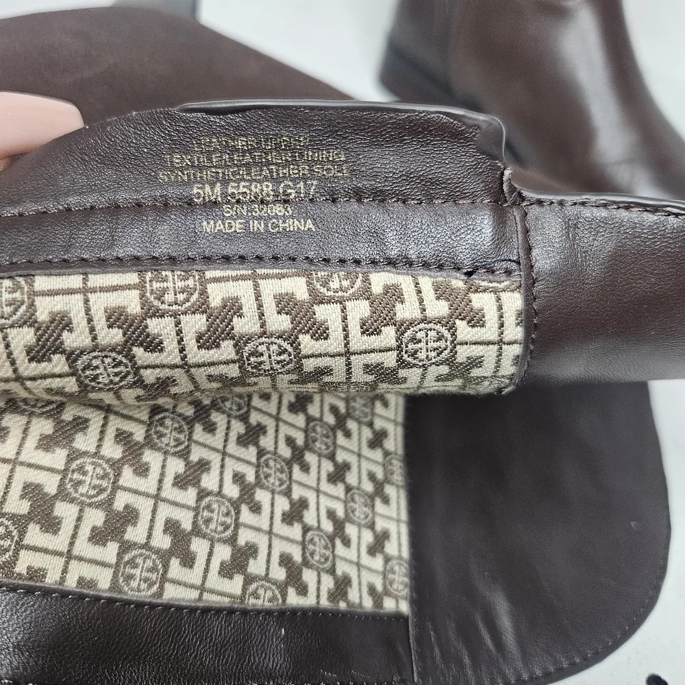 Tory Burch Over The Knee Simone Riding Boots SZ 5